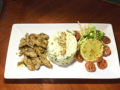 Baharat Spiced Lamb with Tabbouleh