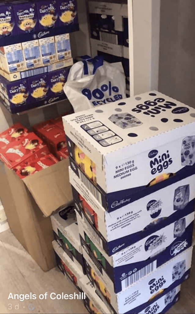 Easter egg donations