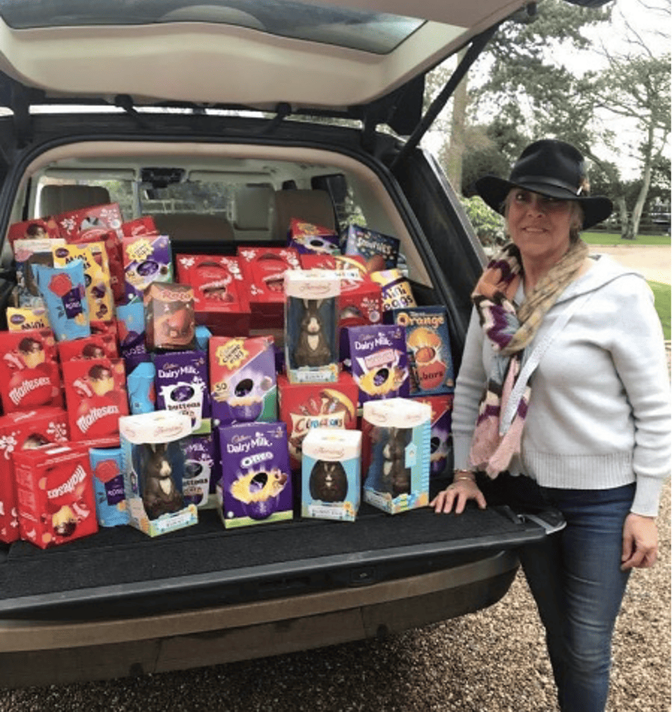 donated easter eggs